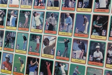 1980 Top 60 Money Winners Uncut Card Sheet - Matted