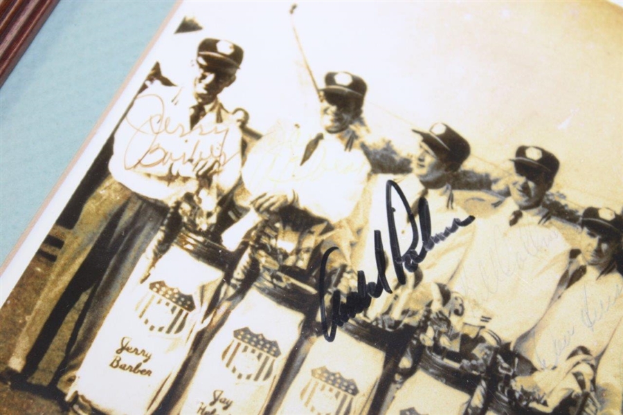 1961 Ryder Cup Complete US Team Signed Photo - Framed JSA ALOA