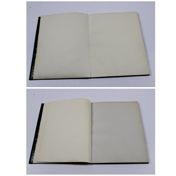 Complete 1931 OPEN at Carnoustie Autograph Book of Entire Field JSA ALOA