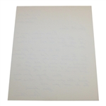 Gary Player Signed Letter to PGA Ex. Dir. Tom Crane on Pers. Letterhead - JSA ALOA