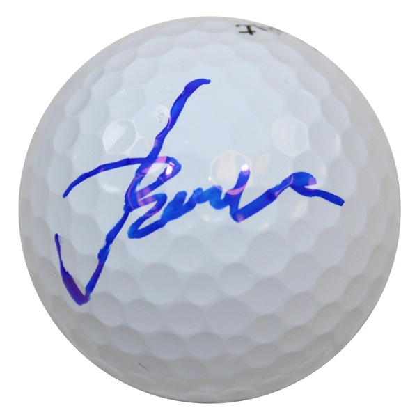 Jordan Spieth Signed Titleist Logo Golf Ball 2 JSA ALOA