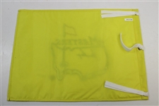Gary Player Signed Masters Undated Embroidered Flag JSA ALOA