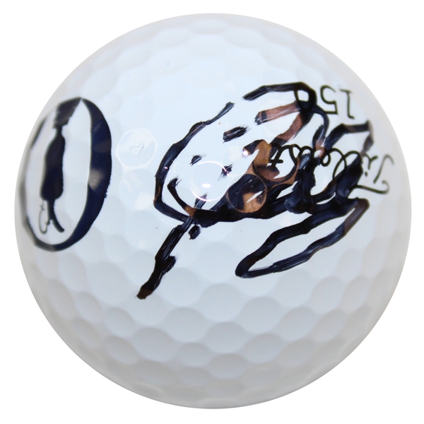 John Daly Signed 2022 150th Open Championship Logo Golf Ball JSA ALOA