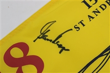 Gary Player Signed 2022 Open Championship 150th Flag JSA #AH45130