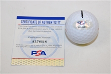 Jack Nicklaus Signed Masters Tournament Logo Titleist Golf Ball PSA/DNA #A676518