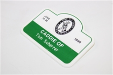 1999 US Open at Pinehurst Caddy Badge - Payne Stewart Win