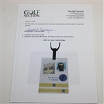 2004 US Open at Shinnecock hills Caddy Badge