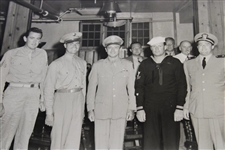 Lawson Little, Chick Harbert, Jimmy Thompson & Others Signed Original Photo In Uniform JSA ALOA