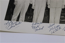 Lawson Little, Chick Harbert, Jimmy Thompson & Others Signed Original Photo In Uniform JSA ALOA