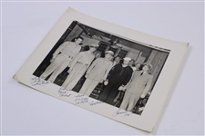 Lawson Little, Chick Harbert, Jimmy Thompson & Others Signed Original Photo In Uniform JSA ALOA