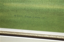 Atlanta Athletic Club Highland Course #18 Print #106/850 Signed by Artist Steve Lotus with '2001' PGA