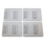 Scott, Langer, Johnson & Couples Signed Augusta National GC Scorecards JSA ALOA