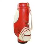 Iwalani Rodriguez's Personal Used Northwestern Full Size Golf Bag - Chi-Chi Rodriguez Collection