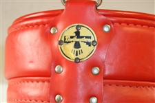 Iwalani Rodriguez's Personal Used Northwestern Full Size Golf Bag - Chi-Chi Rodriguez Collection