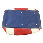 Chi-Chi Rodriguez's Personal Used 1973 Ryder Cup Team USA Red/White/Blue Duffel Bag