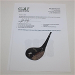 Chi-Chi Rodriguez's Personal Ben Hogan Model MacGregor Tourney Driver