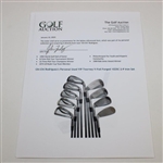 Chi-Chi Rodriguez's Personal Used VIP Tourney V-Foil Forged 1025C 2-P Iron Set
