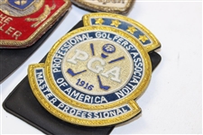 Chi-Chi Rodriguez's Chrysler Cup, PGA Masters Professional & Hawaiian Open Bullion Badges