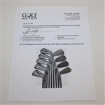 Chi-Chi Rodriguez's Personal Used Apex Ben Hogan 2-Equalizer Iron Set #YJ1510