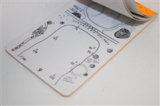 1997 US Open at Congressional Official Player's Yardage Book