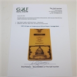 1997 US Open at Congressional Official Player's Yardage Book