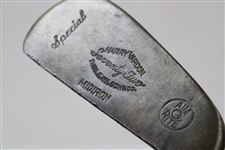 Harry Vardon Seventy-Two Thos. Wilson Special Aim Rite Hickory Mid Iron