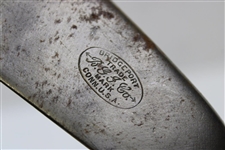 Bridgeport Trade G. G. I. Smooth Face Hickory Iron with Shaft Stamp