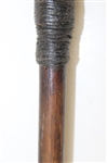 Carron Smooth Face Brass Head Hickory Putter with Shaft Stamp