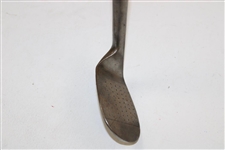 Spalding Medal Dot Faced Niblic 9J Hickory Wedge