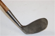 Spalding Medal Dot Faced Niblic 9J Hickory Wedge