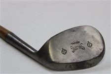 Spalding Medal Dot Faced Niblic 9J Hickory Wedge