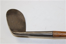 Spalding Medal Dot Faced Niblic 9J Hickory Wedge