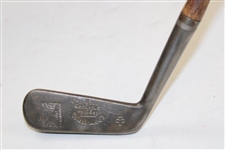 Left Handed R. B. Rutherford Hickory P-3 Putter