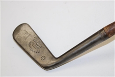 Left Handed R. B. Rutherford Hickory P-3 Putter
