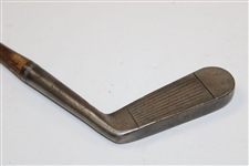 Left Handed R. B. Rutherford Hickory P-3 Putter