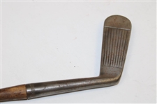 Left Handed R. B. Rutherford Hickory P-3 Putter