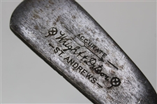 Wright & Ditson St. Andrews Dot Punched Hickory Putter