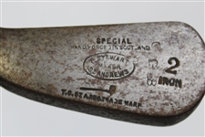 T. Stewart Special Hickory 2 Iron