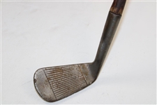 T. Stewart Special Hand Forged Hickory Mashie