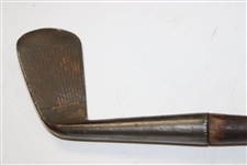 T. Stewart Special Hand Forged Hickory Mashie