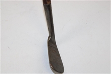 George Nicoll Warranted Hand Forged Hickory Mashie
