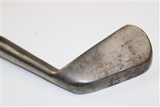 George Nicoll Warranted Hand Forged Hickory Mashie