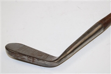 George Nicoll Warranted Hand Forged Hickory Mashie