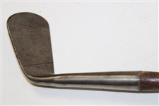 George Nicoll Warranted Hand Forged Hickory Mashie