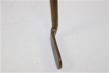 MacGregor Dayton Accurate 52 Brass Hickory Putter with Shaft Stamp