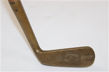 MacGregor Dayton Accurate 52 Brass Hickory Putter with Shaft Stamp