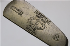 MacGregor Dayton Radite Accurate Won't-Rust 7-R Hickory Putter with Shaft Stamp