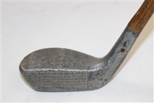 Standard Golf Co Harry C. Braid-Mills Flat Lie Hickory Putter E.G. on Face 