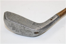 Standard Golf Co Harry C. Braid-Mills Flat Lie Hickory Putter E.G. on Face 