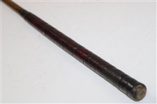 Standard Golf Co Harry C. Braid-Mills Flat Lie Hickory Putter E.G. on Face 